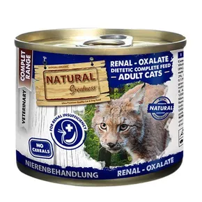 Natural Greatness RENAL-OXALATE Tiernahrung, Dose für Katzen 200g